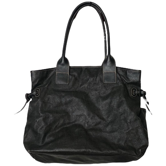 Dooney & Bourke Tote Shoulder Bag Black Old Money Minimalist Timeless Classic - Picture 2 of 16